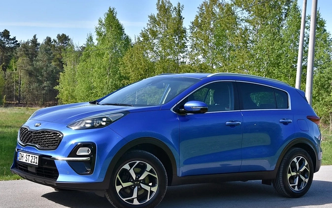 Kia Sportage cena 85700 przebieg: 75000, rok produkcji 2019 z Nowogród małe 781